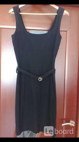 Платье сарафан новый eureka италия s m 44 46 черны