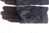 Перчатки новые 44 46 черные теплые верх съемный вя